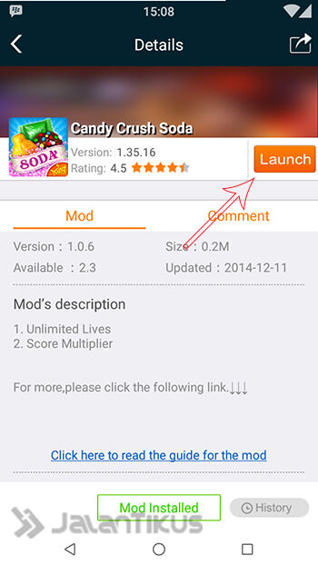 Cheat Candy Crush Soda Saga Dengan Xmodgames 2