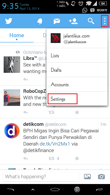 Hemat Baterai Twitter 1