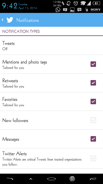 Hemat Baterai Twitter 5