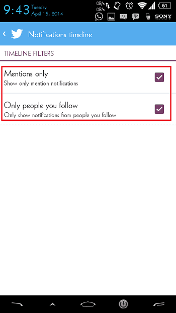 Hemat Baterai Twitter 6