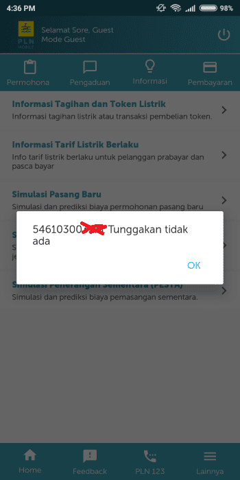 Cek Tunggakan Listrik Pln 4 68305
