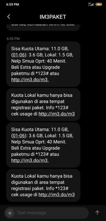 Cek Kuota Internet Indosat Aplikasi C044e