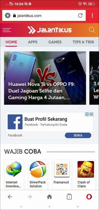 Download Opera Mini Gratis Terbaru 2018 - JalanTikus.com