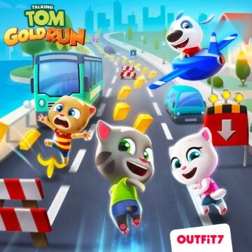 Download Talking Tom Gold Run MOD APK Versi Terbaru 7185c