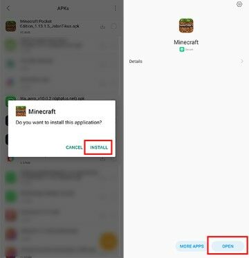 Cara Install Minecraft Di Android 1138d