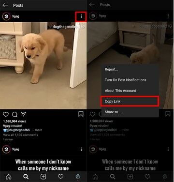 Cara Menyimpan Video Dari Instagram Ke Galeri Hp Xiaomi D5c67