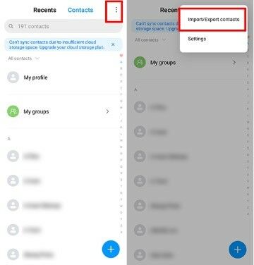 Cara Memindahkan Kontak Ke Hp Baru B1705