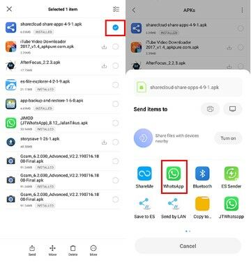 Cara Mengirim Aplikasi Lewat Wa Di Hp Xiaomi D8281