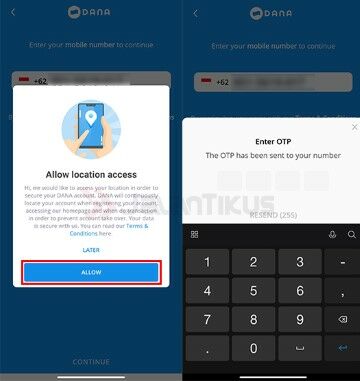 Cara Daftar Akun Dana Terbaru 2021 08940