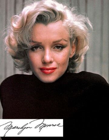 Tanda Tangan Marilyn Monroe 9f647