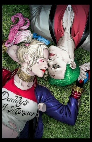 Wallpaper Joker Dan Harley Quinn Custom 333a8