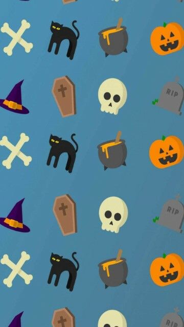 Wallpaper Keren Doodle Halloween Large D26bf