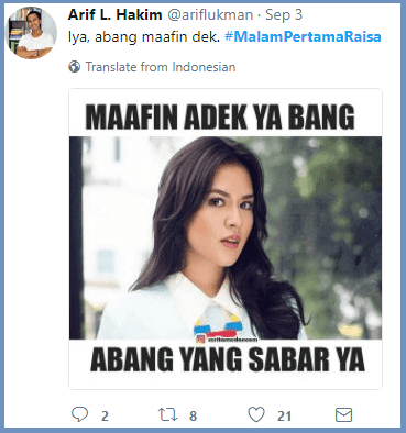 Malam Pertama Raisa 1