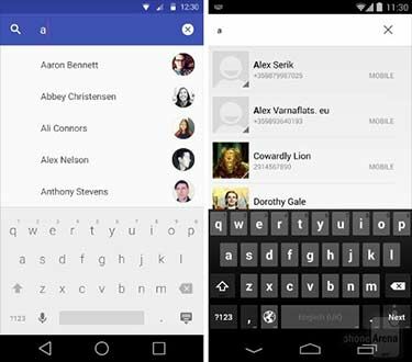 Perbedaan Android L Dan Android KitKat 4