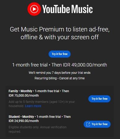 Youtube Music Premium 3 4213b