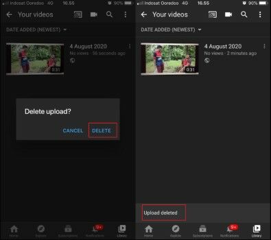 Cara Hapus Video Youtube Ios A1c85