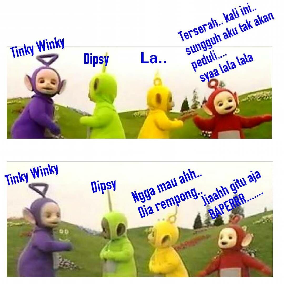 Meme Lucu Tentang Hilangnya Teletubbies OkeDisini