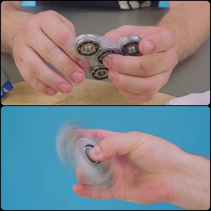  Mainan Kekinian yang sedang terkenal dikala ini Cara Membuat Fidget Spinner Sendiri Dari Barang Bekas