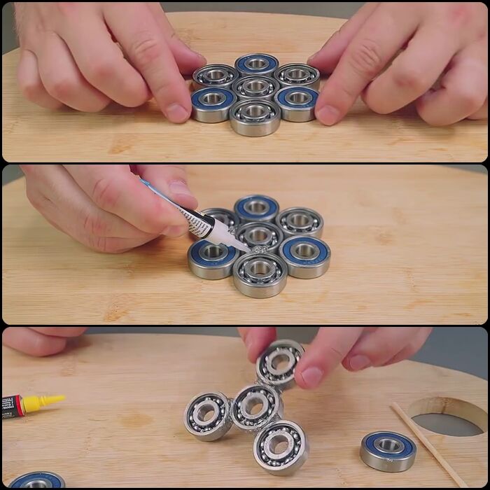  Mainan Kekinian yang sedang terkenal dikala ini Cara Membuat Fidget Spinner Sendiri Dari Barang Bekas