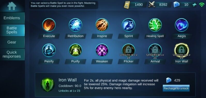 iron wall