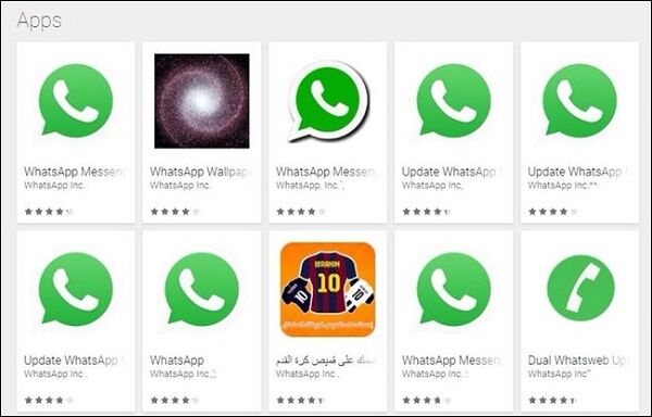 Aplikasi Whatsapp Palsu