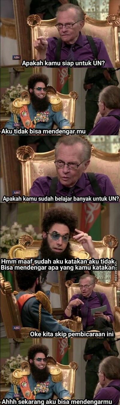 Meme Ujian Nasional 29