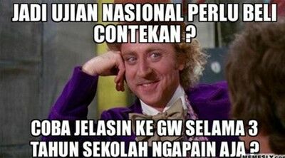 Meme Ujian Nasional 14a