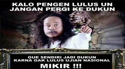 Meme Ujian Nasional 18