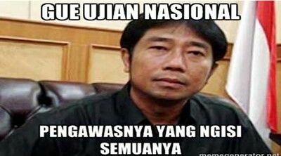 Meme Ujian Nasional 19