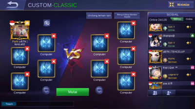 Cara Bermain Mobile Legend di PC Menggunakan Joystick - Nox App Player