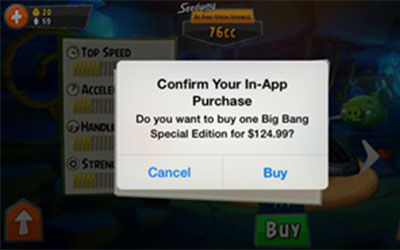 Angry Birds GO! Gunakan Sistem In App Purchase 1