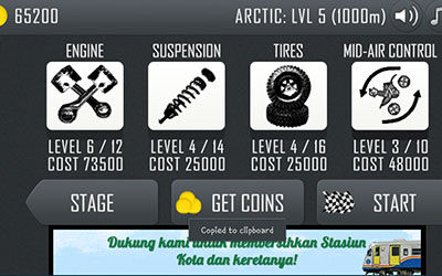Review Game Hill Climb Racing For Android 3