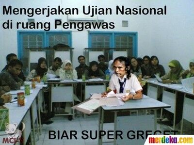 Meme Ujian Nasional 23
