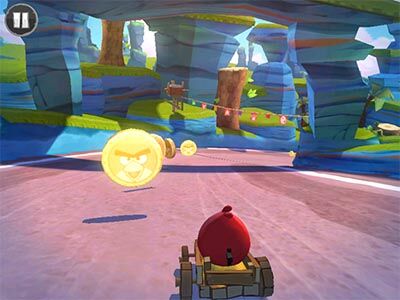 Balapan Di Angry Birds Go For Android