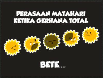 Meme Gerhana Matahari 3