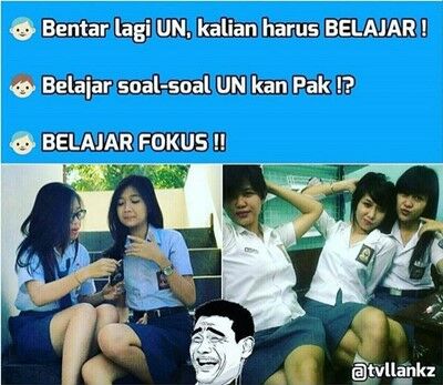 Meme Ujian Nasional 13