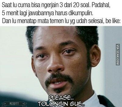 Meme Ujian Nasional 27