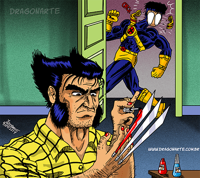 Komik Strip Superhero Lucu 6