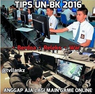 Meme Ujian Nasional 7