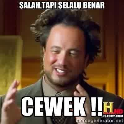 Meme Cewek Selalu Salah 4