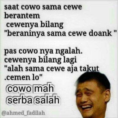 Meme Cewek Selalu Salah 7