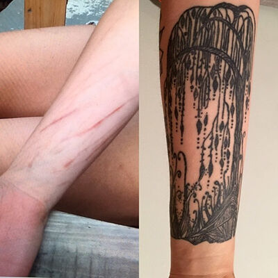 Gambar Tato Nutupin Luka 11