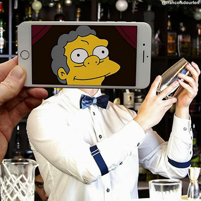 Foto Simpson Di Dunia Nyata 6