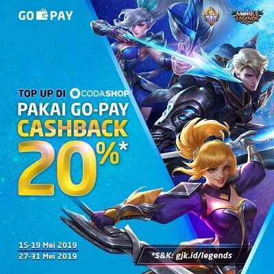 Cashback Gopay Moboile Legends E5369