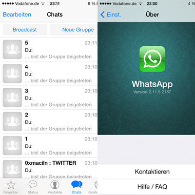 Bocoran Desain Whatsapp For Ios 7 2