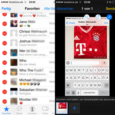Bocoran Desain Whatsapp For Ios 7 3