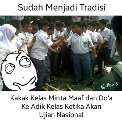 Meme Ujian Nasional 10