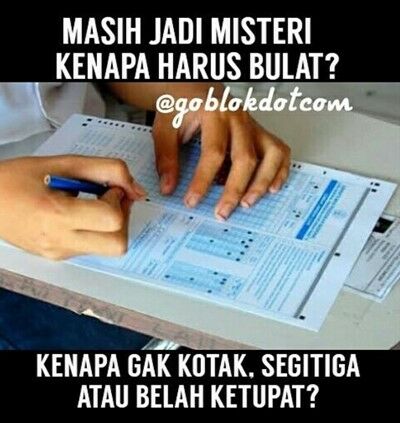 Meme Ujian Nasional 1