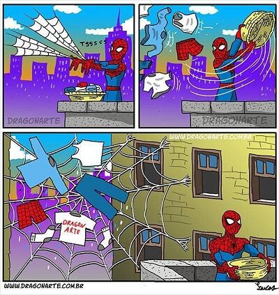 Komik Strip Superhero Lucu 15