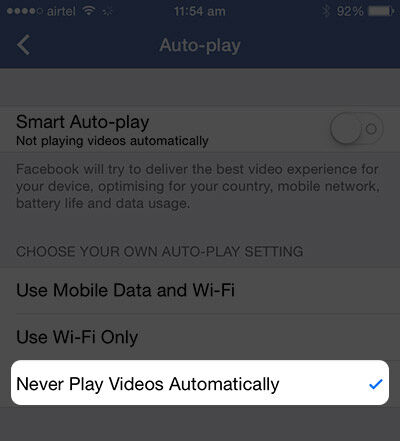 Cara Mematikan Fitur Autoplay Video Facebook Ios 3